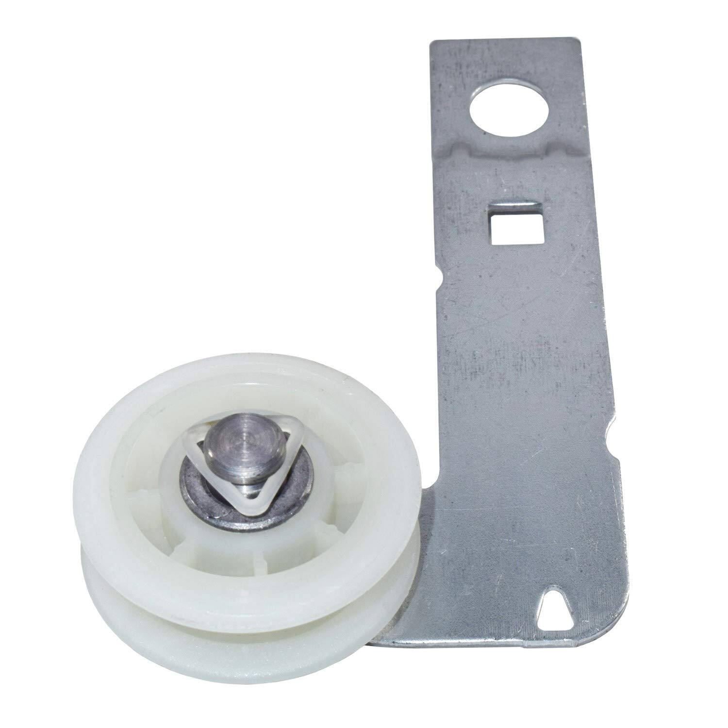 Alt View 1. HQRP - Dryer Idler Pulley Bracket Assembly Replacement Part for Amana Kenmore Whirlpool Maytag.