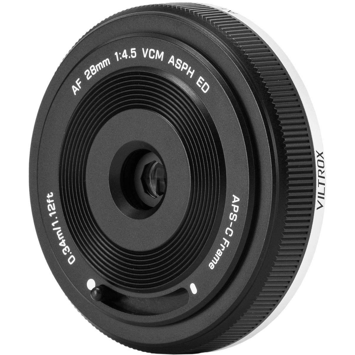 1:4.5 VCM 28mm ASPH ED 0.34m/1.12ft 12ft APS-C

VILTROX