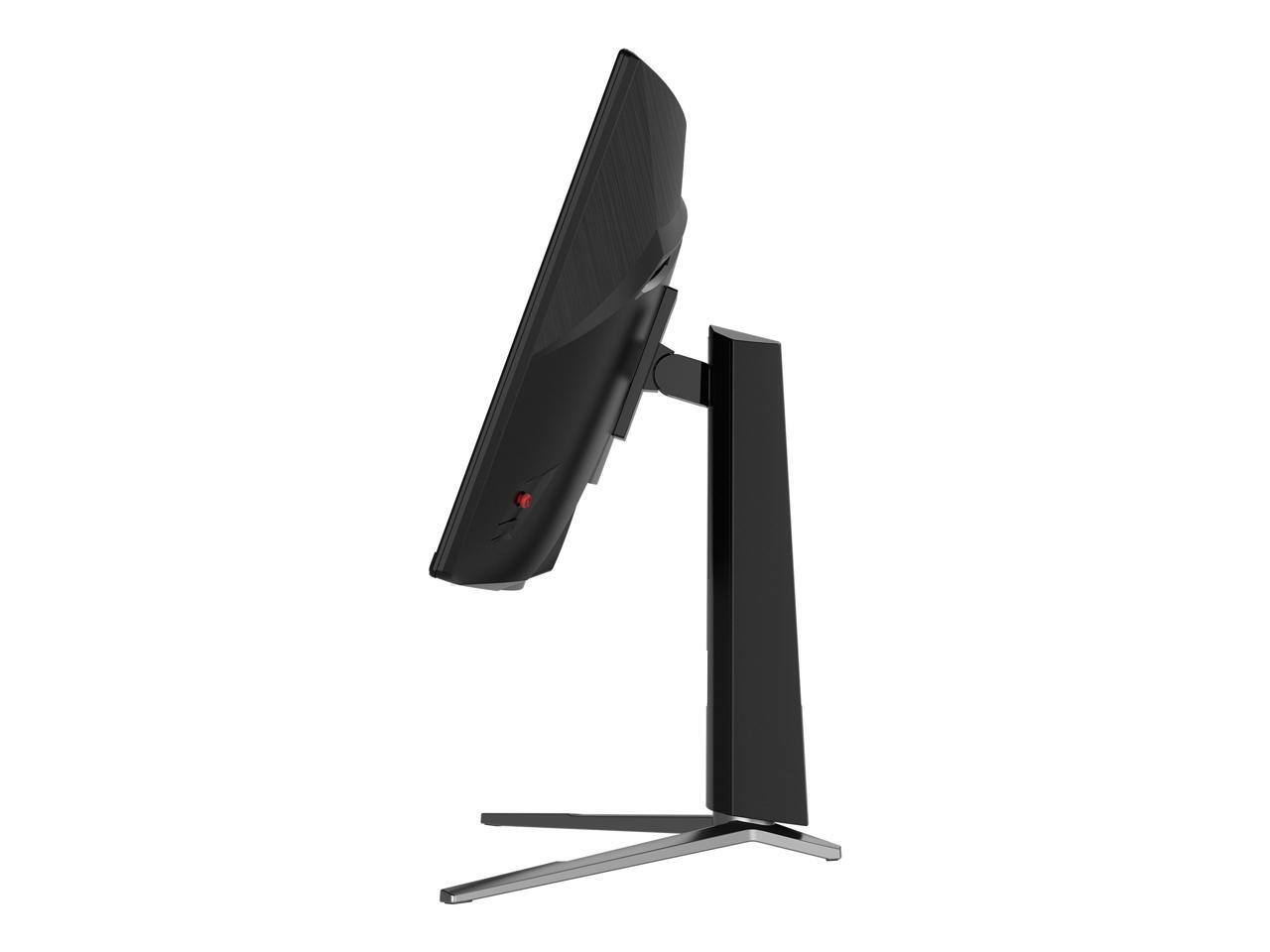 Alt View 6. MSI - MSI MAG 274CQPDF X32 27" Dual Mode QHD 320Hz/FHD 400Hz HDR Gaming Monitor, FreeSync, Adjustable Stand - Black.