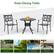 Patio Dining Table
for Multi-scenario use
Backyard
Park
Poolside
Balcony
