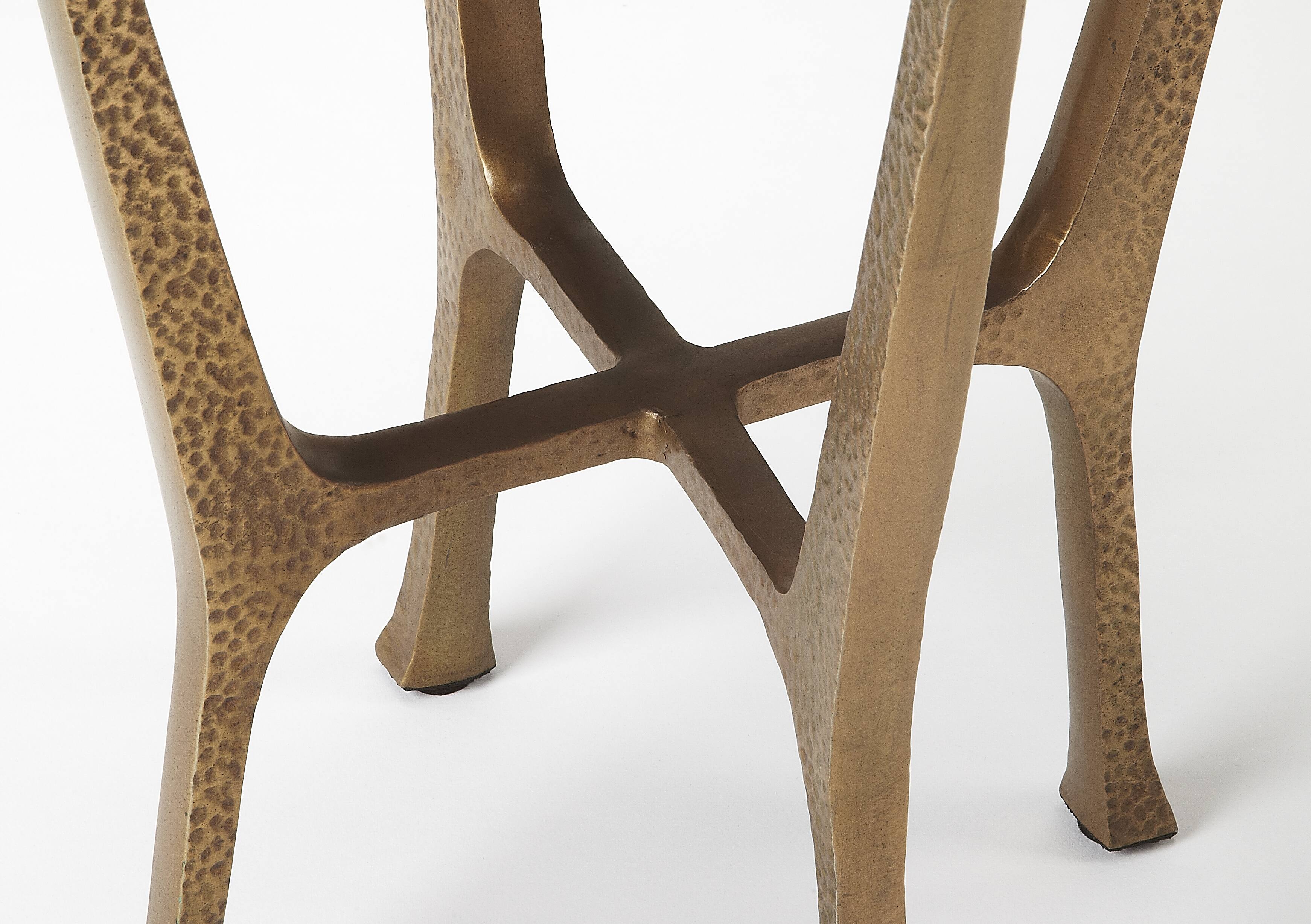 Alt View 2. Butler Specialty - Flavio Metal & Stone Side Table - Multi-Color.