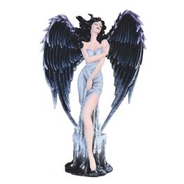 FC Design - 12.5"H Gothic Dark Angel Fairy with Feather Wings Figurine Statue Office Desk Tabletop Home Decor Gift - Multi-Color