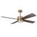 Alt View 8. Parrot Uncle - 52-Inch RGB Smart Ceiling Fan with Lights – Modern, Dimmable, Reversible DC Motor & App Control - Antique Gold.