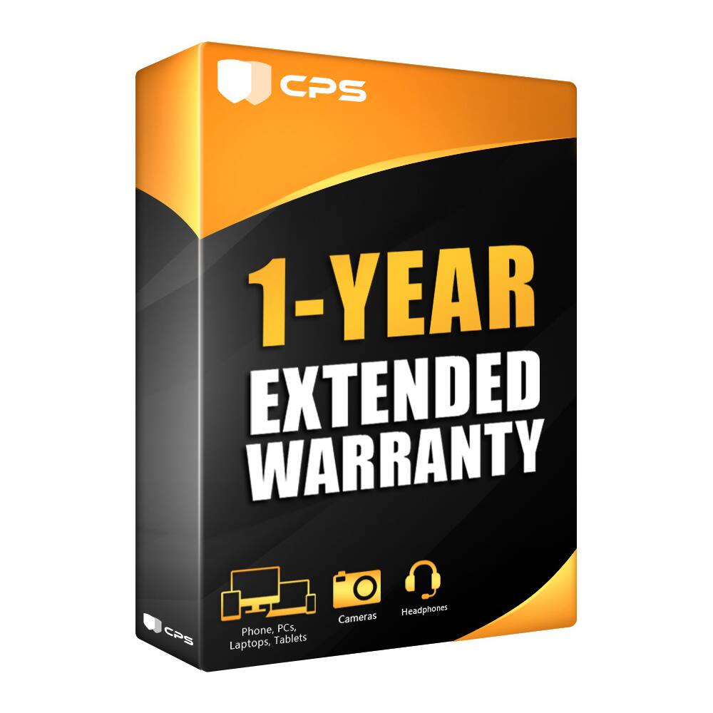 CPS 1-YEAR EXTENDED WARRANTY  
CPS Phone, PCs, Laptops, Tablets, Cameras, Headphones