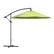 Alt View 11. Nature Spring - 10-Foot Cantilever Offset Patio Umbrella - Lime Green.