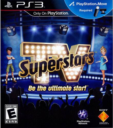 PS3 PlayStation Move Required Only On PlayStation™ Superstars Be the ultimate star! EVERYONE E CONTENT RATED BY ESRB PlayStation Network SONY COMPUTER ENTERTAINMENT - E (Everyone)