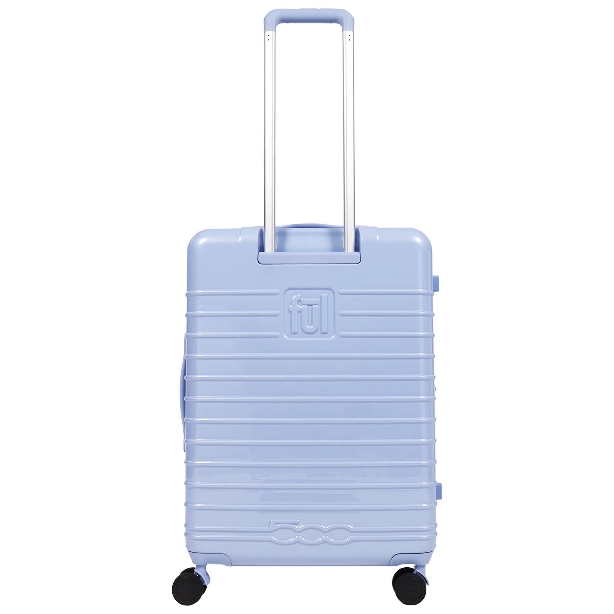 Back. Ful - 26.5" Expandable Hardside Spinner Luggage - LIGHT BLUE.