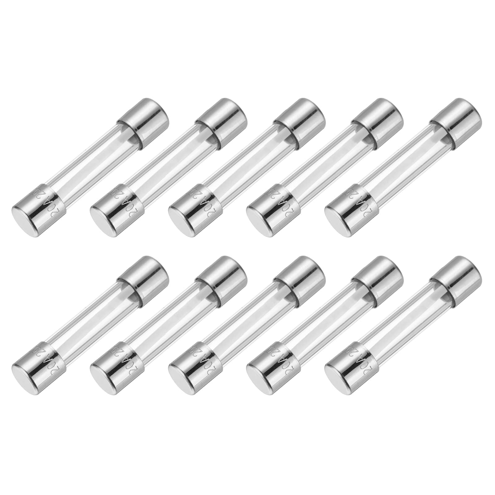 Unique Bargains - 20A 250V 5x20mm Time Delay Glass Fuse UL Listed Slow Blow Fuse for Home Appliances 10pcs price history on PriceWatchPro
