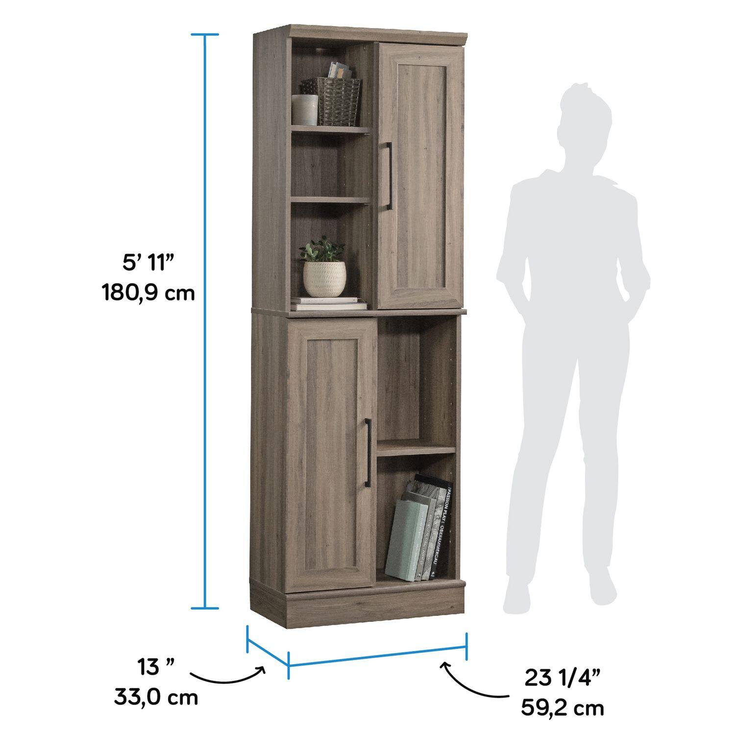 5' 11" 180,9 cm  
13" 33,0 cm  
23 1/4" 59,2 cm