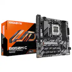 GIGABYTE - B850M C
Ultra Durable Motherboard
AMD Socket AM5
B850M C