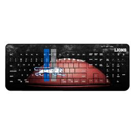 Keyscaper - Detroit Lions Legendary Design Wireless Keyboard - Multicolor