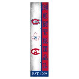Fan Creations - Montreal Canadiens 6" x 24" Progression Wood Sign - Multicolor