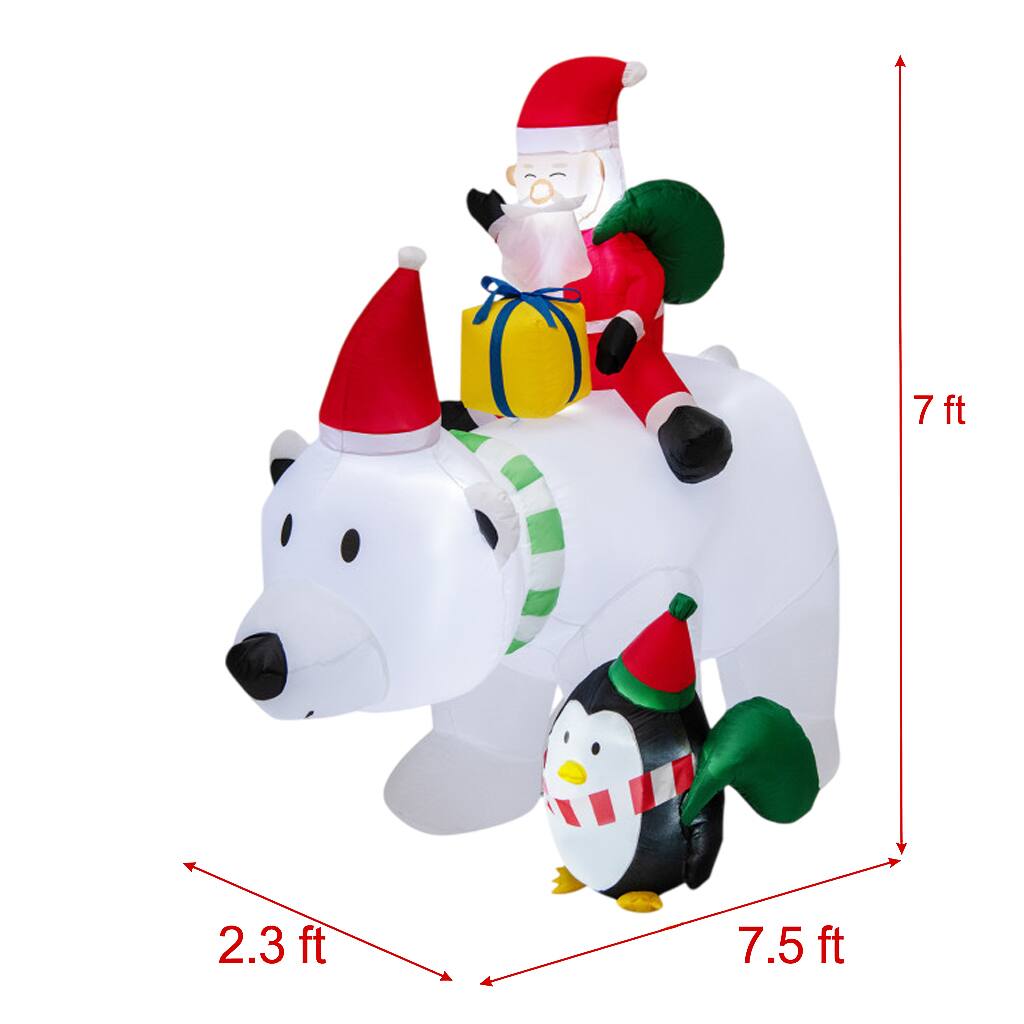 7 ft  
2.3 ft  
7.5 ft