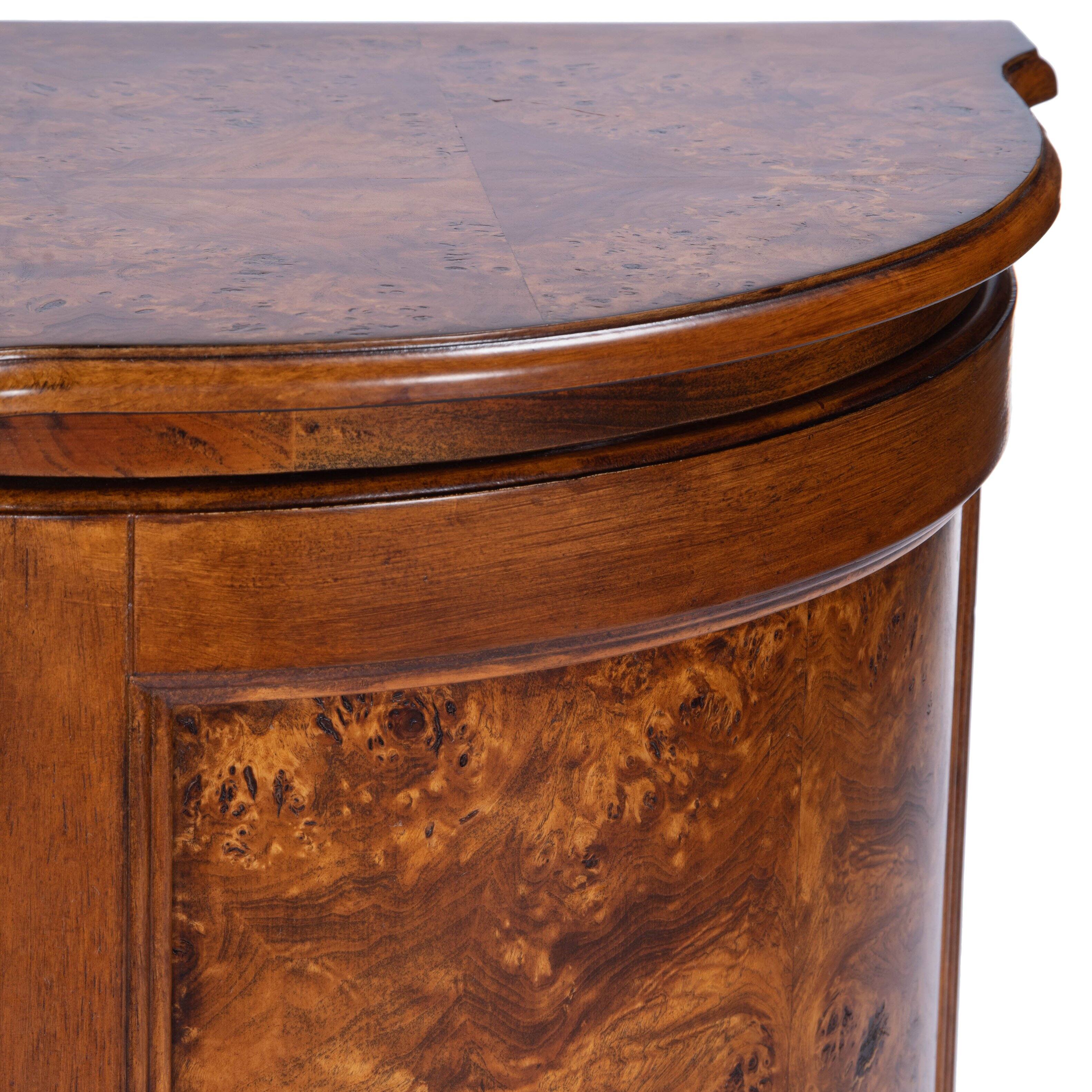 Alt View 9. Butler Specialty - Durham 22.75 in. W Triangular Wood 1 Door Corner Cabinet - Medium Brown.