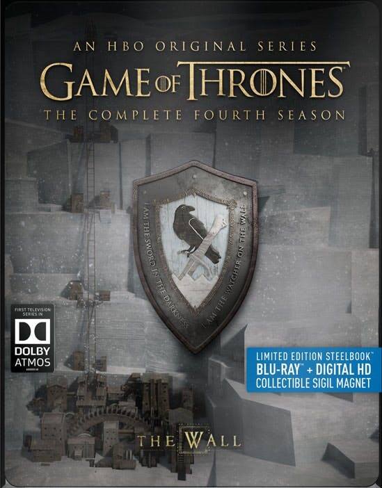Front. Game of Thrones: The Complete Fourth Season (Blu-ray Steelbook) [Blu-ray].