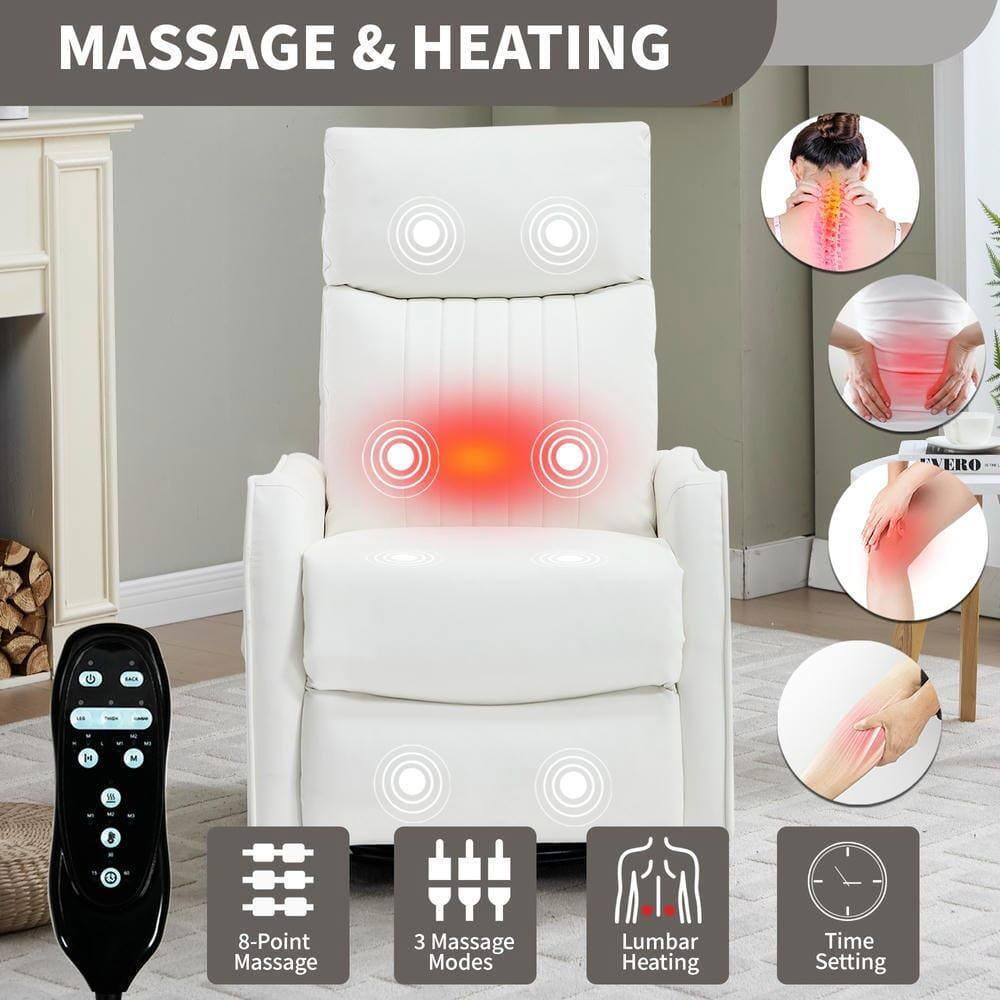 MASSAGE & HEATING

8-Point Massage  
3 Massage Modes  
Lumbar Heating  
Time Setting