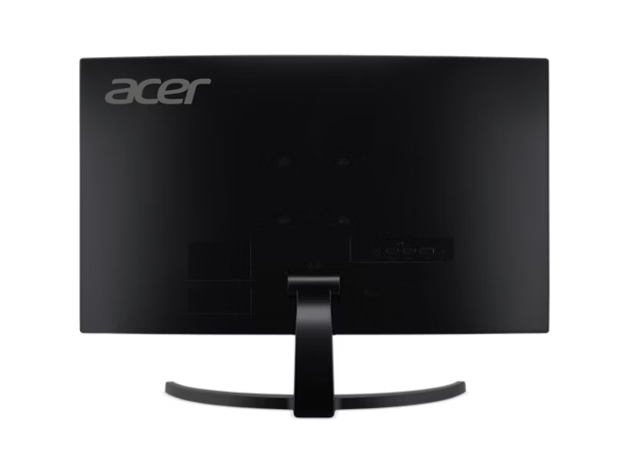 Back. Acer - Acer Nitro ED3 ED273 S3 27In Full HD 180Hz Curved VA Gaming Monitor 1920x1080 - Black.