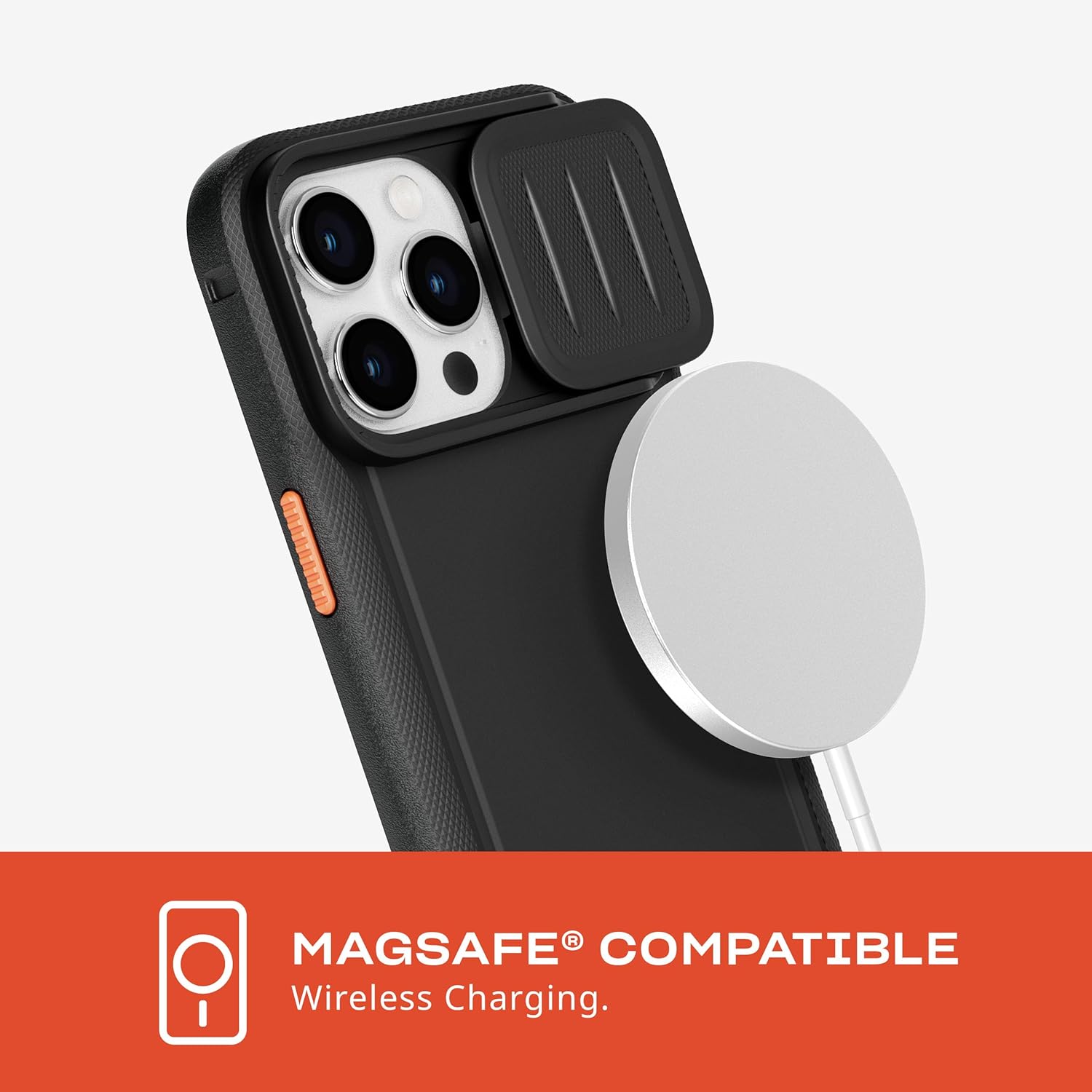 MAGSAFE® COMPATIBLE  
Wireless Charging.