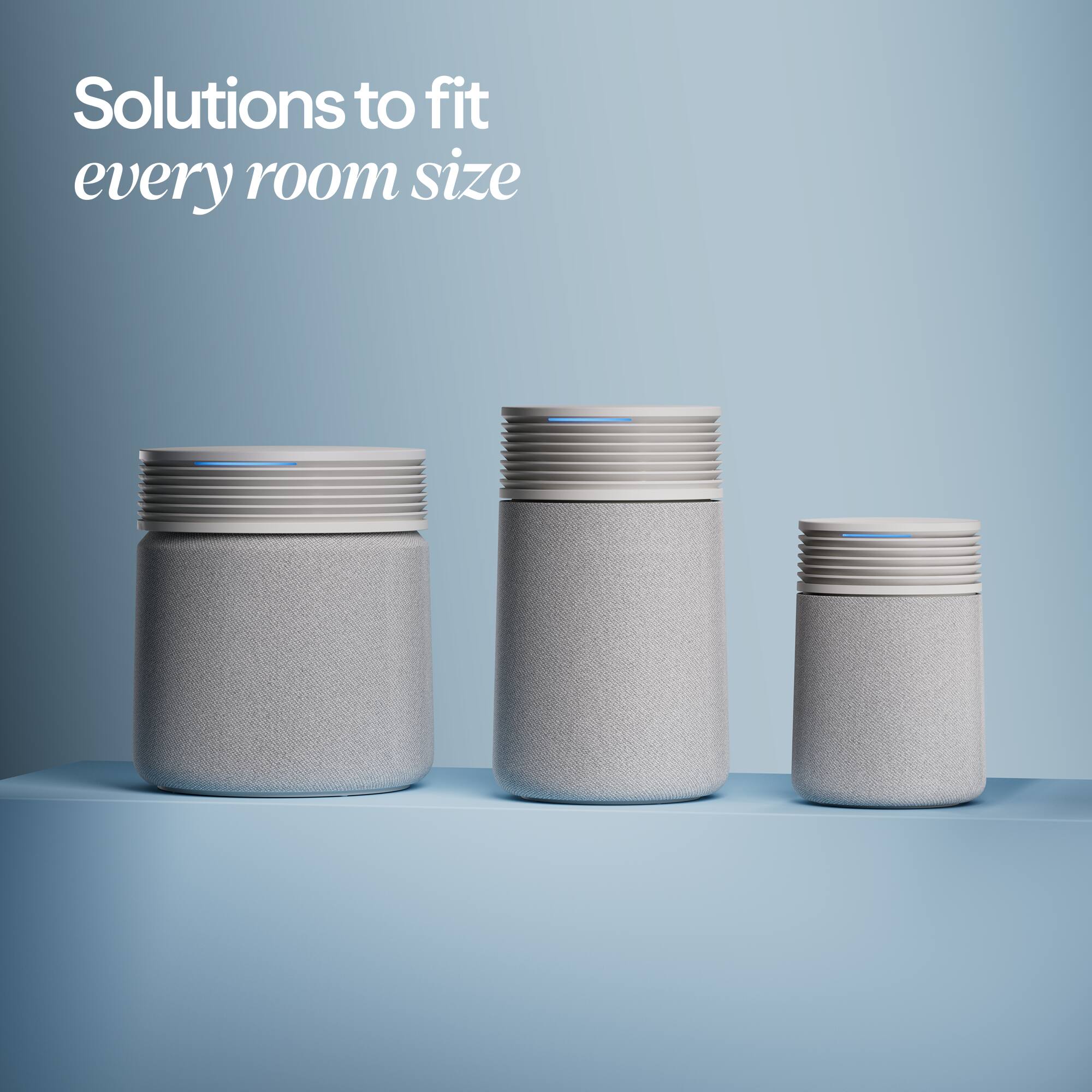 Solutions to fit every room size