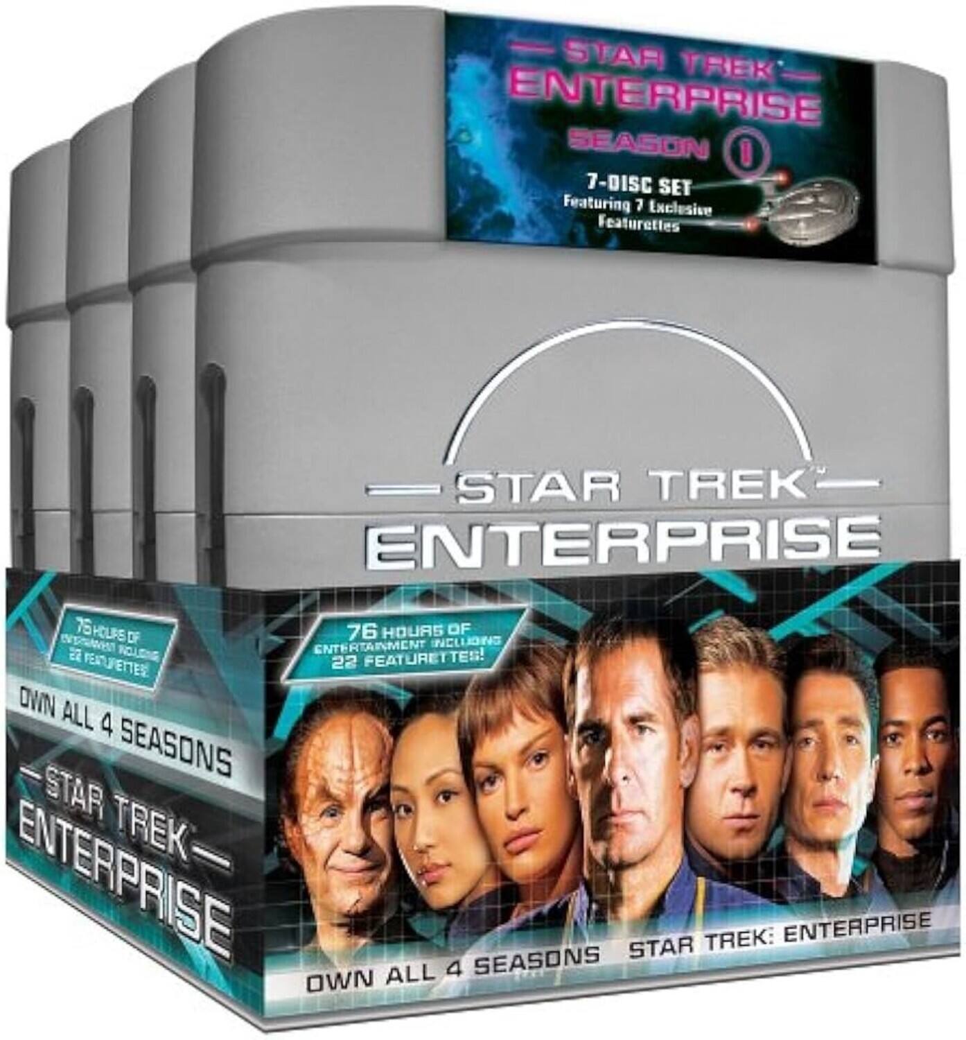 Front. Star Trek: Enterprise - The Complete Series   - DVD.