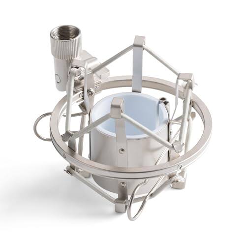 Alt View 7. On Stage Stands - On-Stage MY410CG Shock Mount for Studio Mics42–48mm(Elastic Suspension Mount for Large-Diaphragm Condenser - Black.