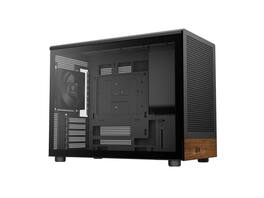 GAMDIAS - ATHENA M4M WOOD Mini PC Case, 3 PWM Fans, 395mm GPU, ATX PSU, 360mm Radiator - Wood