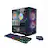 Front. STGAubron - STGAubron Gaming PC Desktop, Radeon RX 550 4G GDDR5 Graphics, Intel Core i5 up to 3.6GHz, 16G RAM, 512GB SSD, WIN11H - Black.