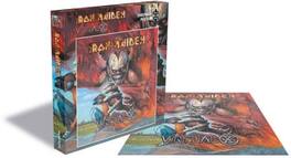 PopMarket - Iron Maiden - RockSaws - Iron Maiden Virtual Xi (500 Piece Jigsaw Puzzle) - GAMES (MISC) - Multicolor
