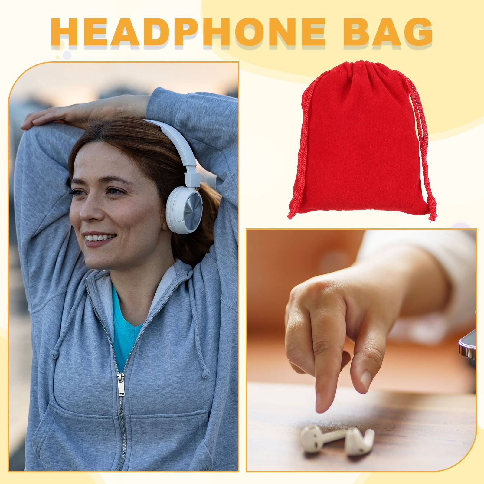 HEADPHONE BAG