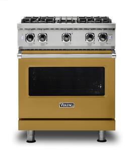 Viking - 5-Series Gas Sealed Burner Range - Golden Hour