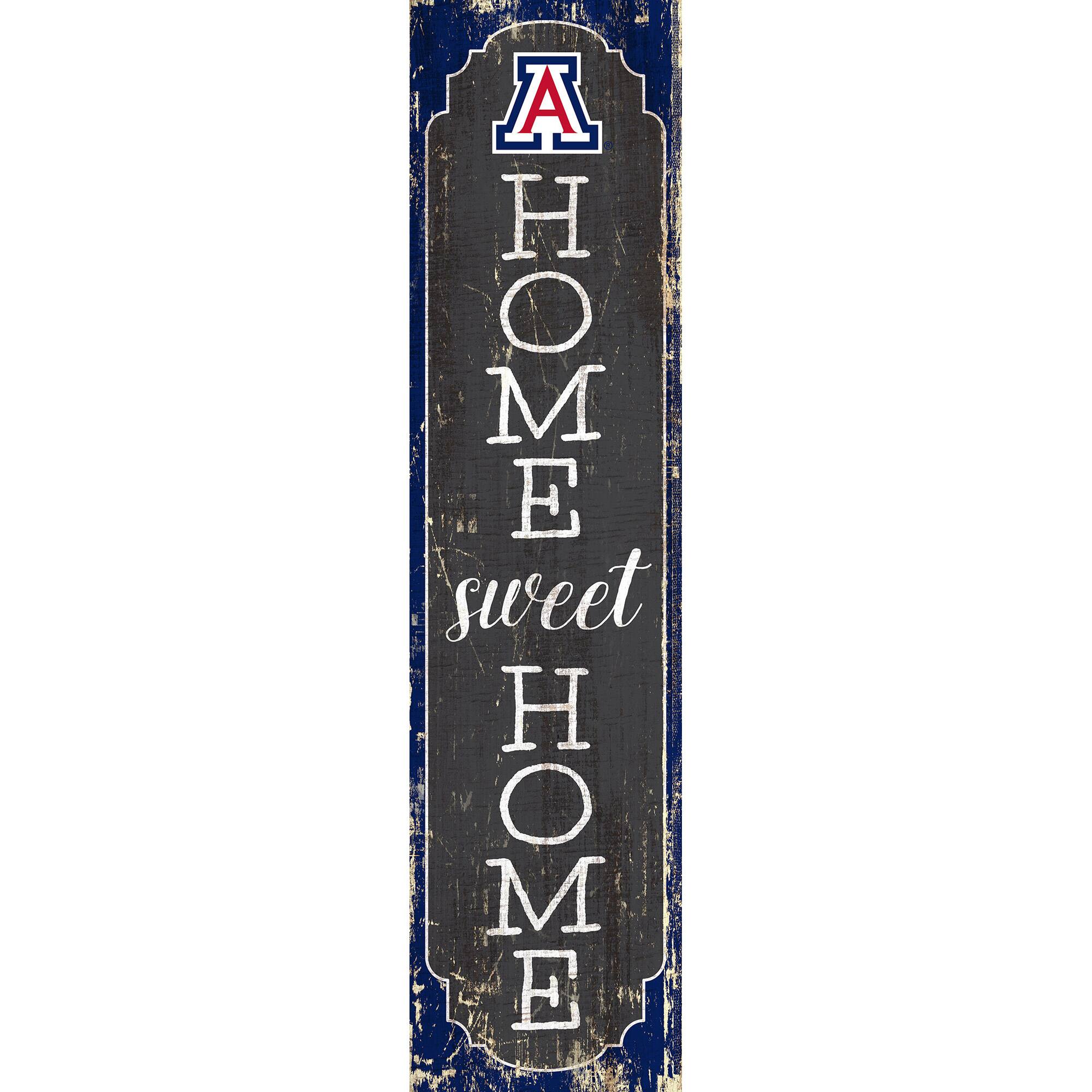 Arizona Wildcats 24" Home Sweet Home Leaner Sign