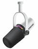 Front. Shure - MV7+ Podcast Microphone - USB-C & XLR Outputs for Podcasting, Live Streaming, Music Recording & Youtube Content - White.
