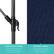HEAVY DUTY FRAME
Durable steel pole and ribs resist weathering for years to come!
DURABLE FABRIC
210g polyester canopy is dyed to withstand wear over time