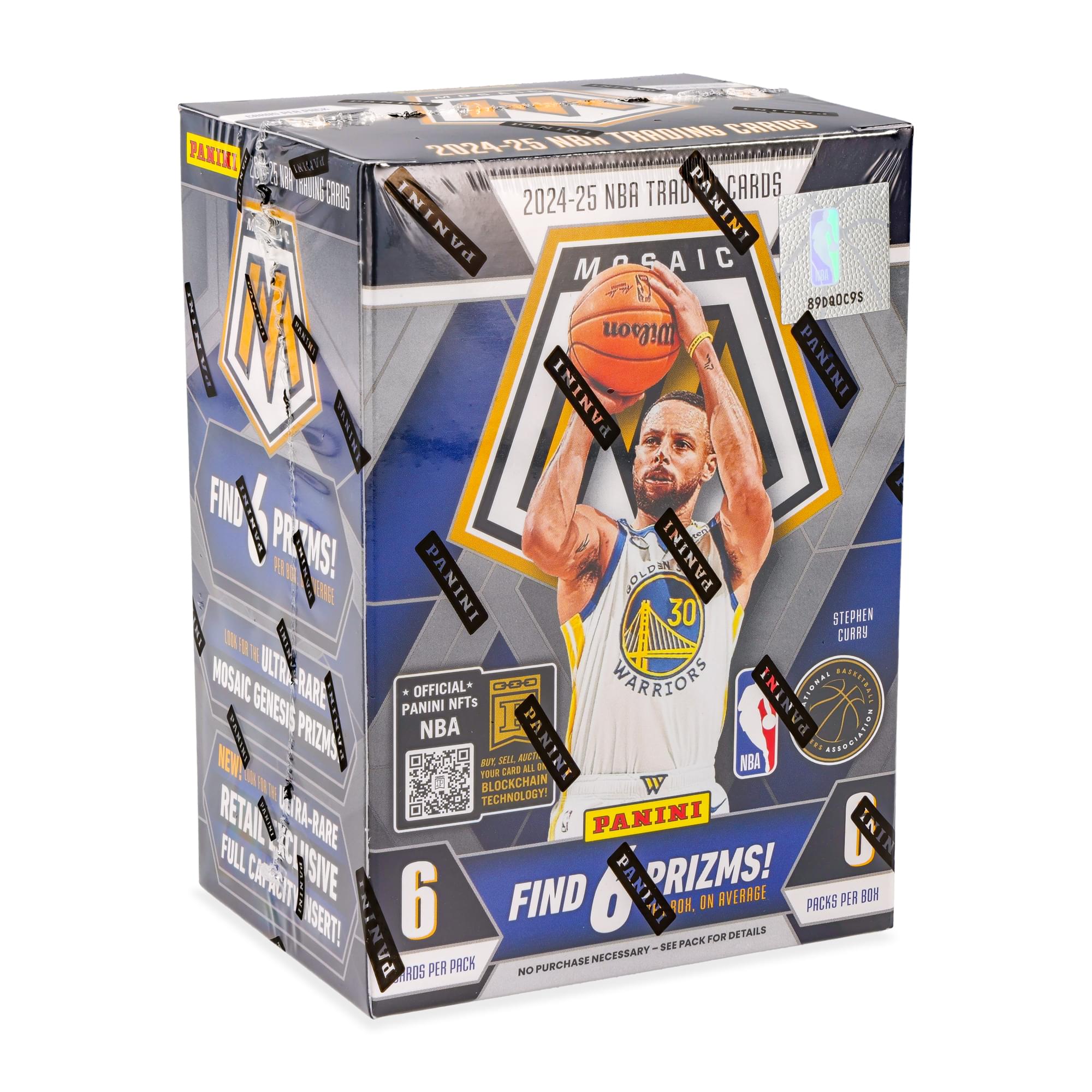 NBA 2025 Panini Mosaic Blaster Box | 6 Packs Multi Colored