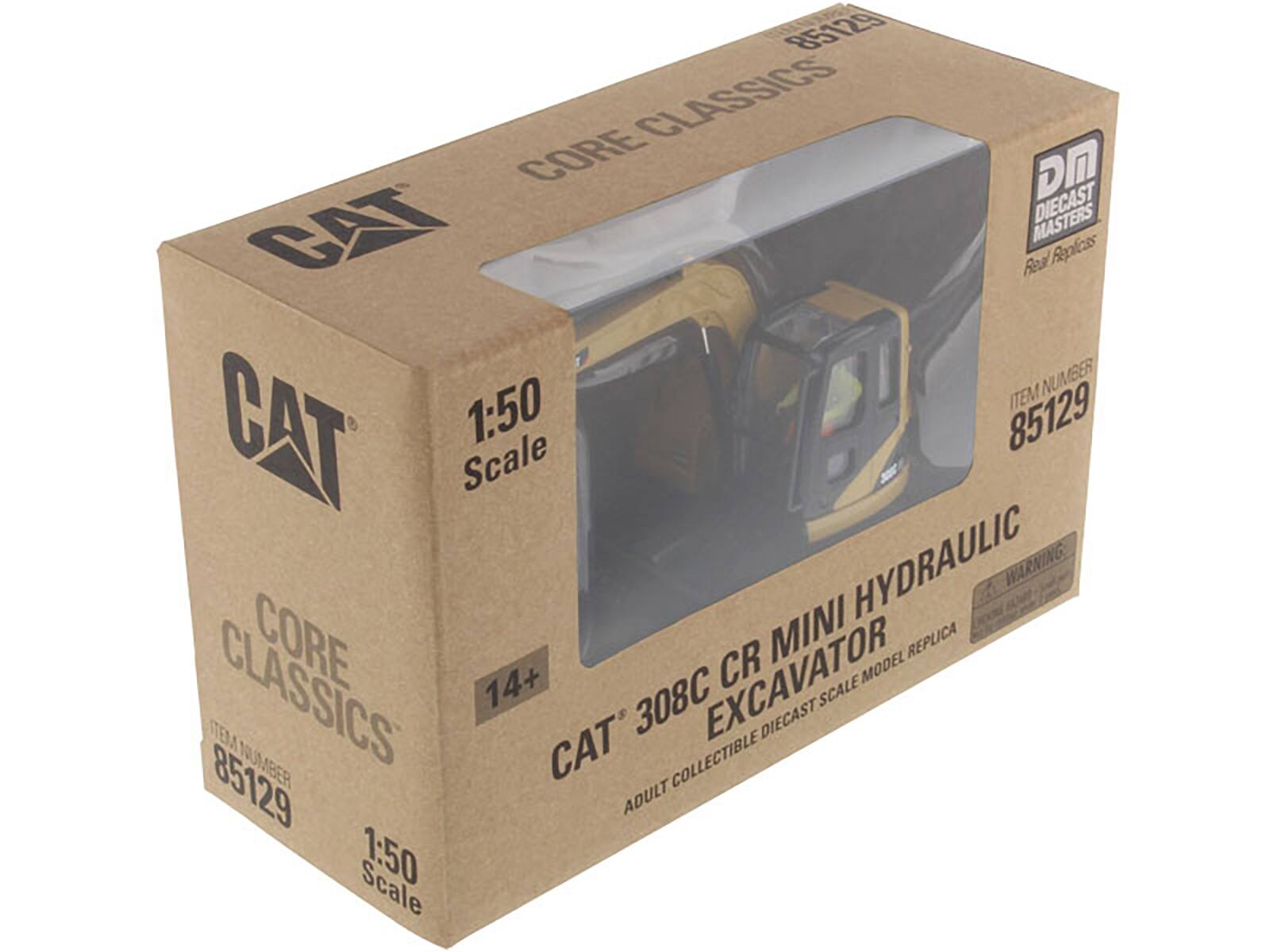 85129 CLASSICS CORE Dn DIECAST MASTERS GAT Rol Roplcas ITEM NUMBER NUR CAT 1:50 85129 Scale HYDRAULIC WARNING CORE CR MINI MODEL REPLICA CLASSICS TER A 14+ 308C EXCAVATOR DIECAST SCALE NUMBER CAT COLLECTIBLE 85129 ADULT 1:50 Scale