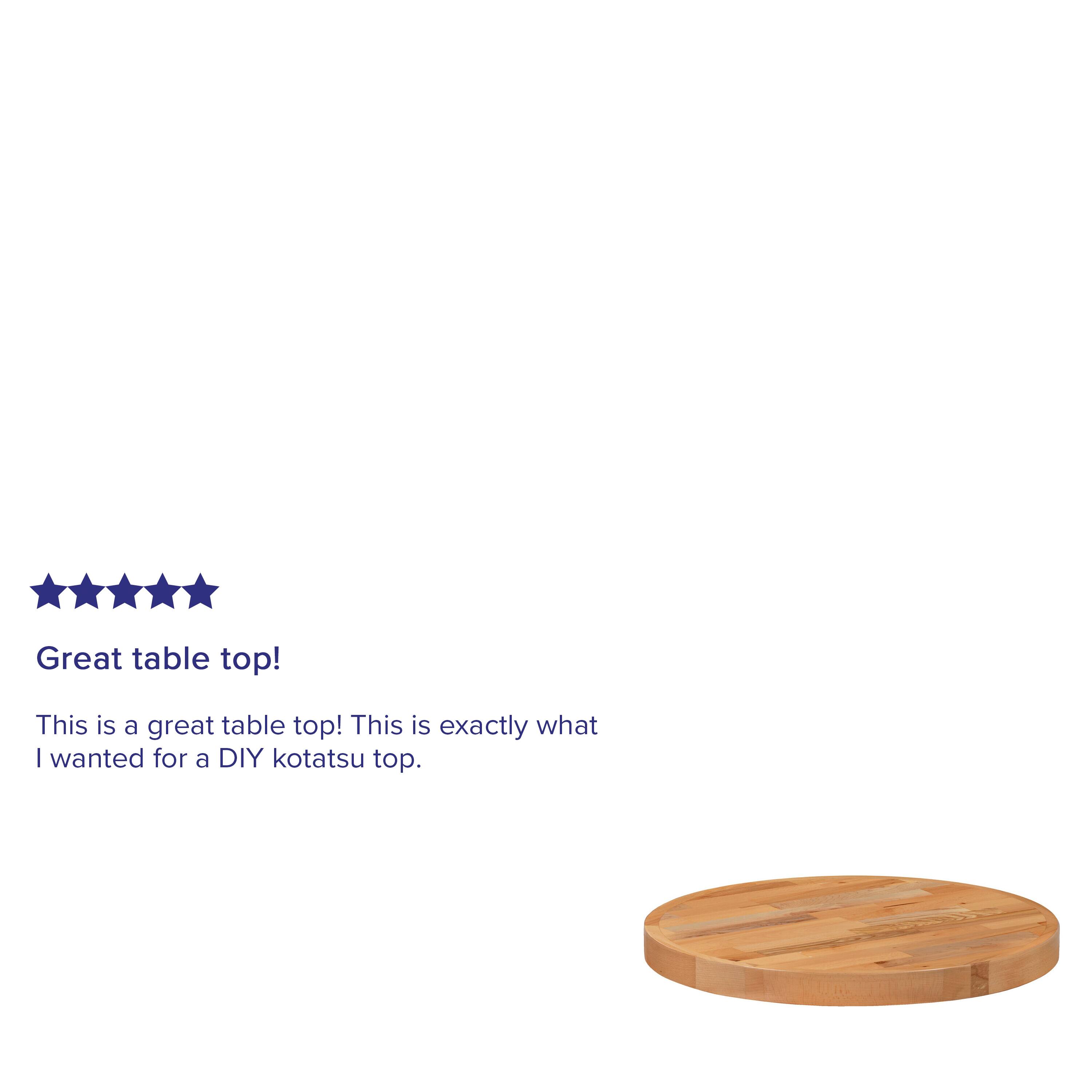 Great table top! This is a great table top! This is exactly what I wanted for a DIY kotatsu top.