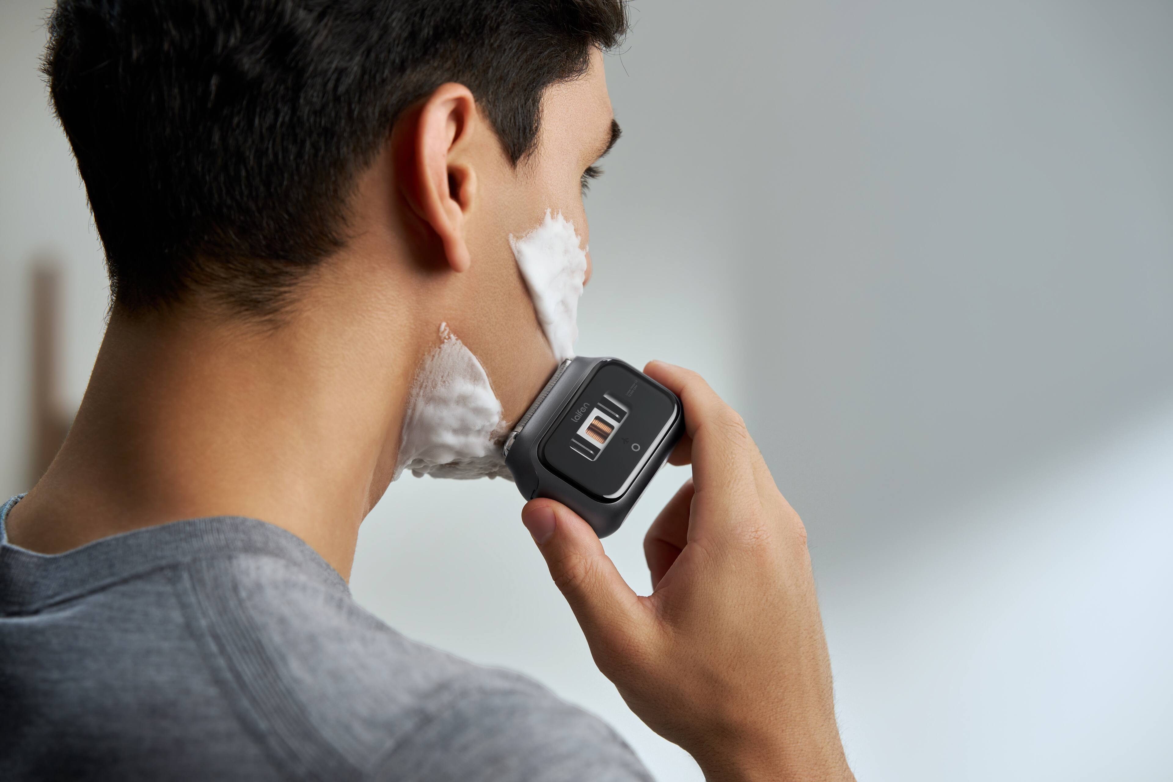 Alt View 6. Laifen - P3 Pro Electric Shaver - GRAY.