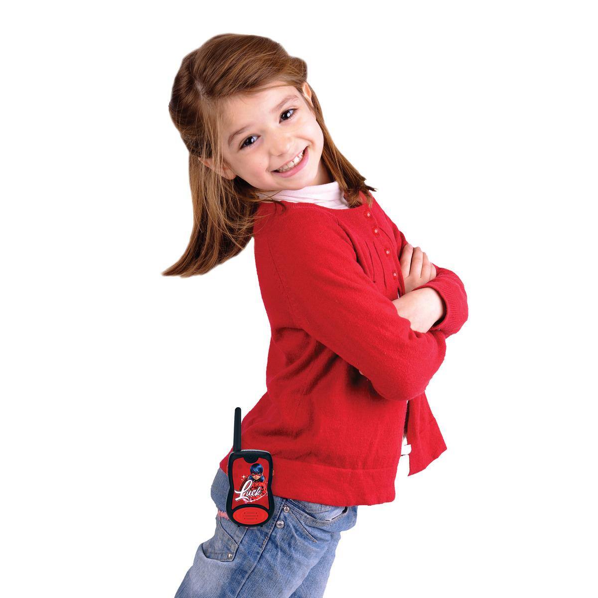 Alt View 4. Lexibook - Miraculous Walkie-Talkies up to 200m - Red.