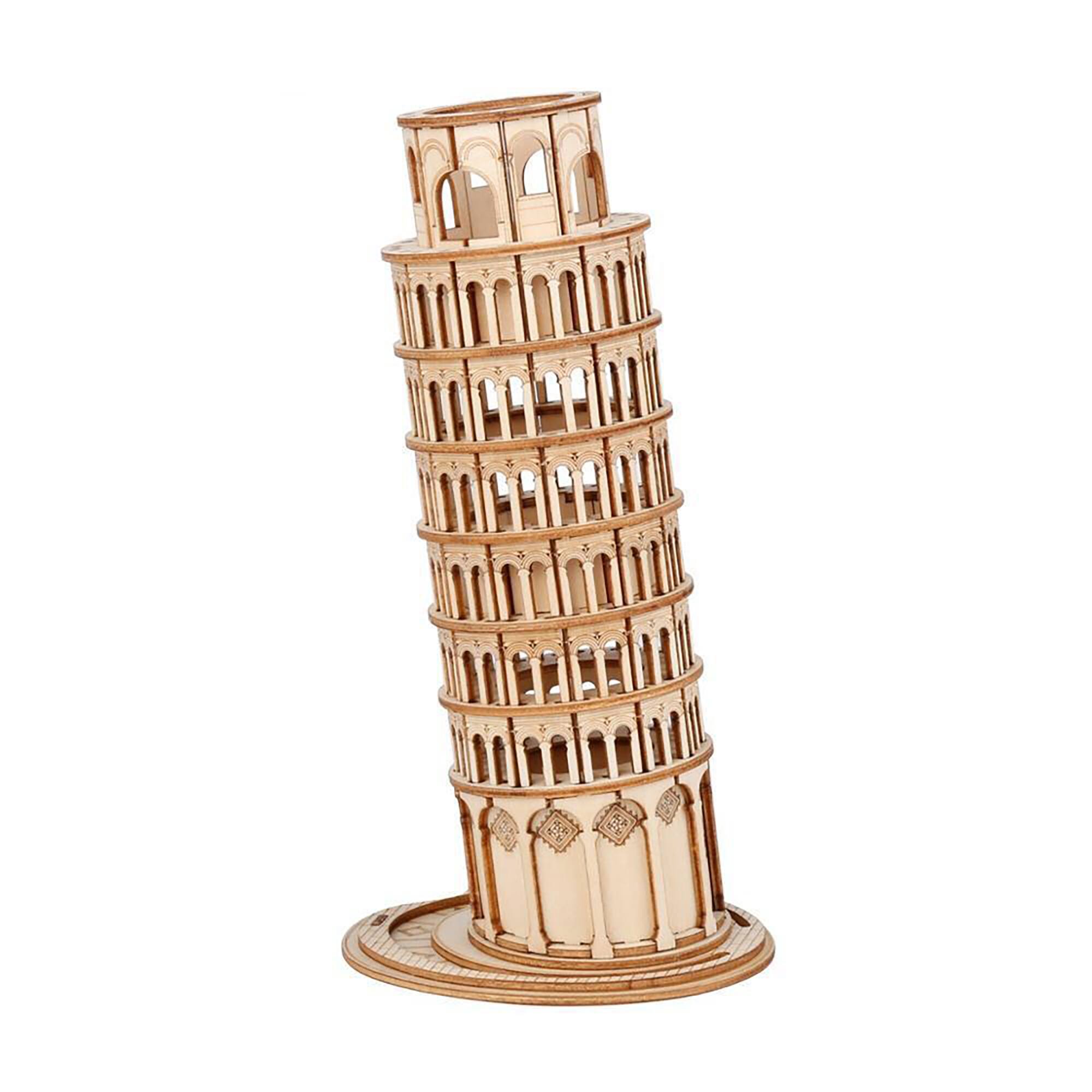 Front. 3D Puzzle - DIY 3D Puzzle - Leaning Tower of Pisa - 137pcs.