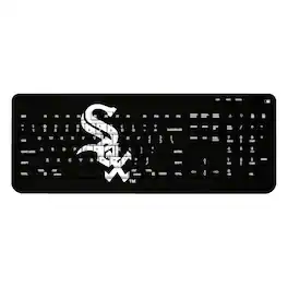Keyscaper - Chicago White Sox Team Logo Wireless Keyboard - Multicolor