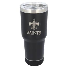 The Memory Company - New Orleans Saints 30oz. Stainless Steel LED Bluetooth Tumbler - Multicolor
