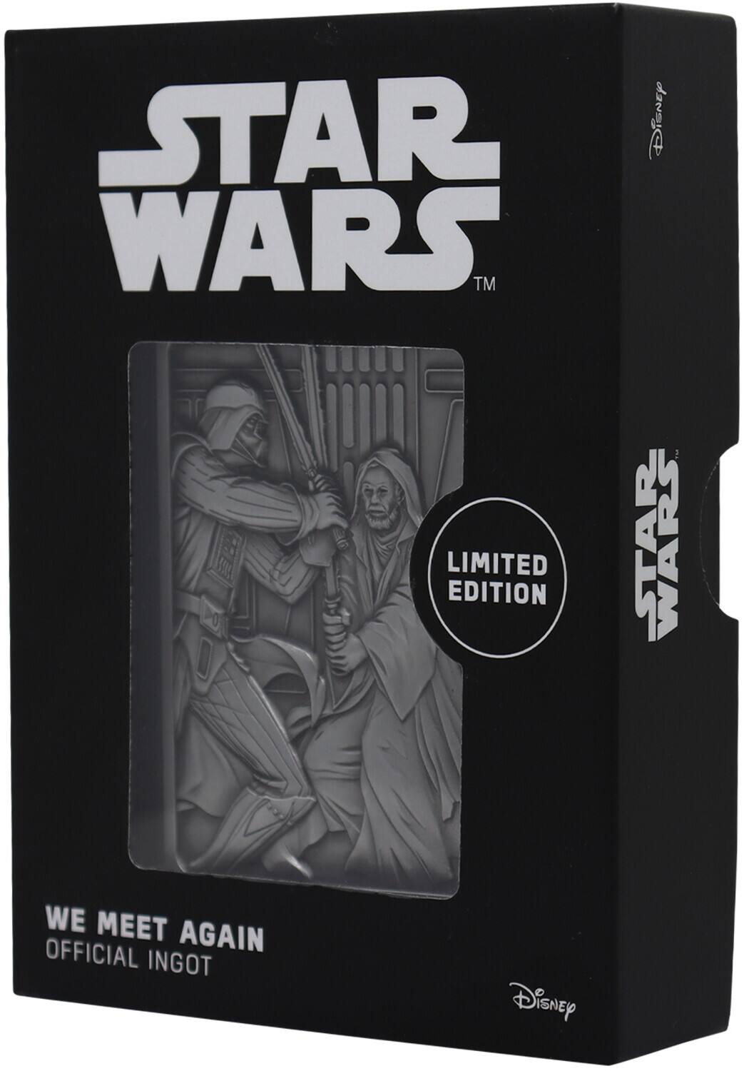 STAR WARS™  
Disney  
LIMITED EDITION  
WE MEET AGAIN  
OFFICIAL INGOT  
Disney