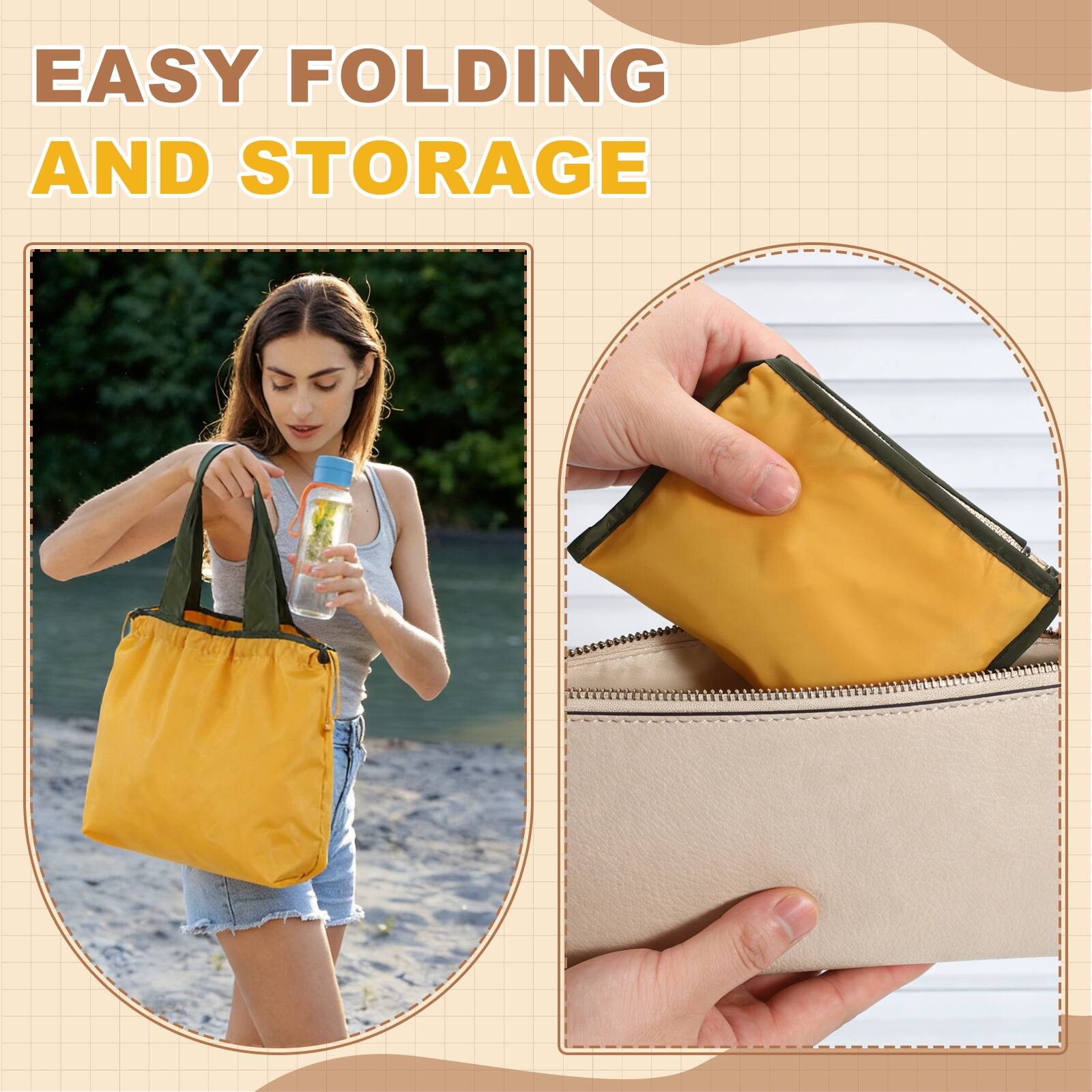 EASY FOLDING AND STORAGE