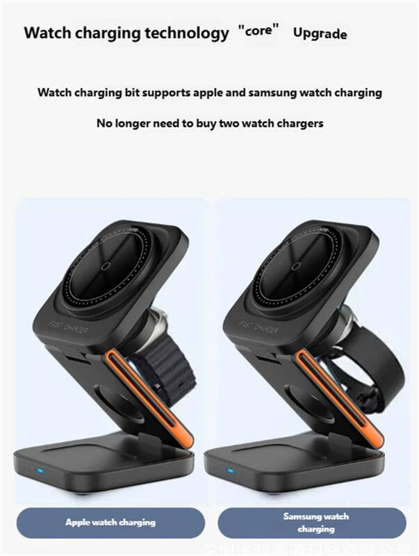Watch charging technology "core" Upgrade

Watch charging bit supports apple and samsung watch charging

No longer need to buy two watch chargers

Apple watch charging

Samsung watch charging