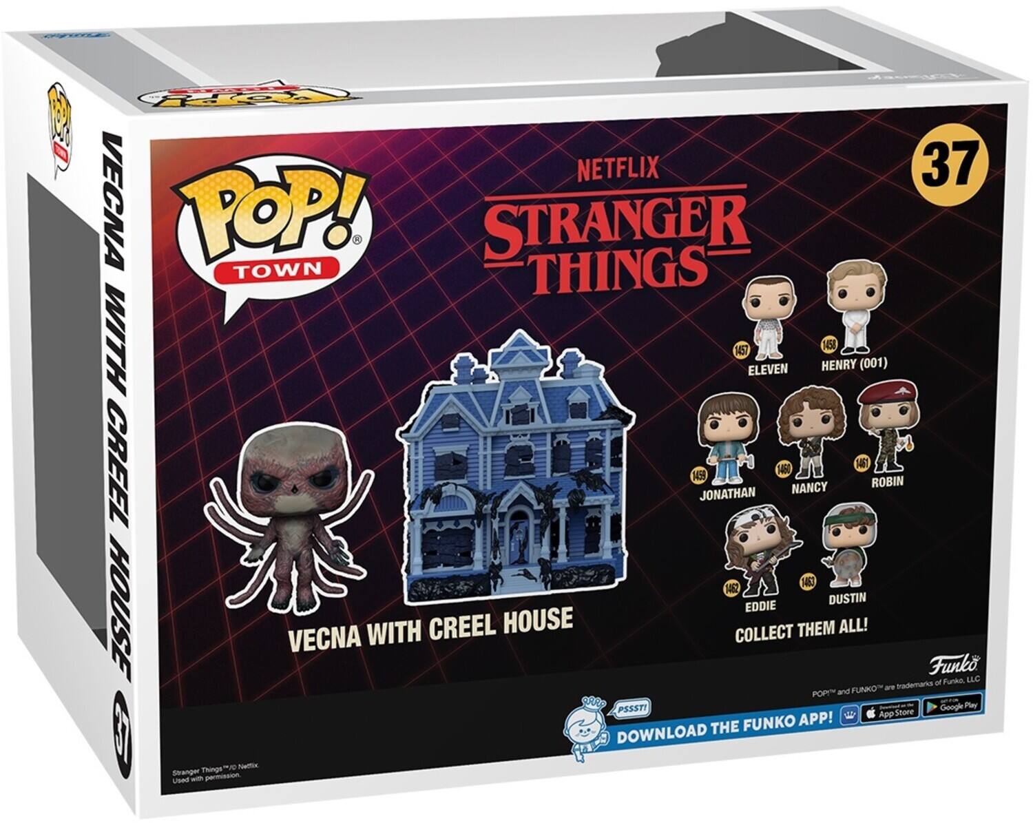 Funko POP! TOWN: Stranger Things Creel House w/Vecna Collectibles