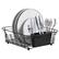 Left. Better Houseware - 2-Piece Dish Drainer Set - Black.