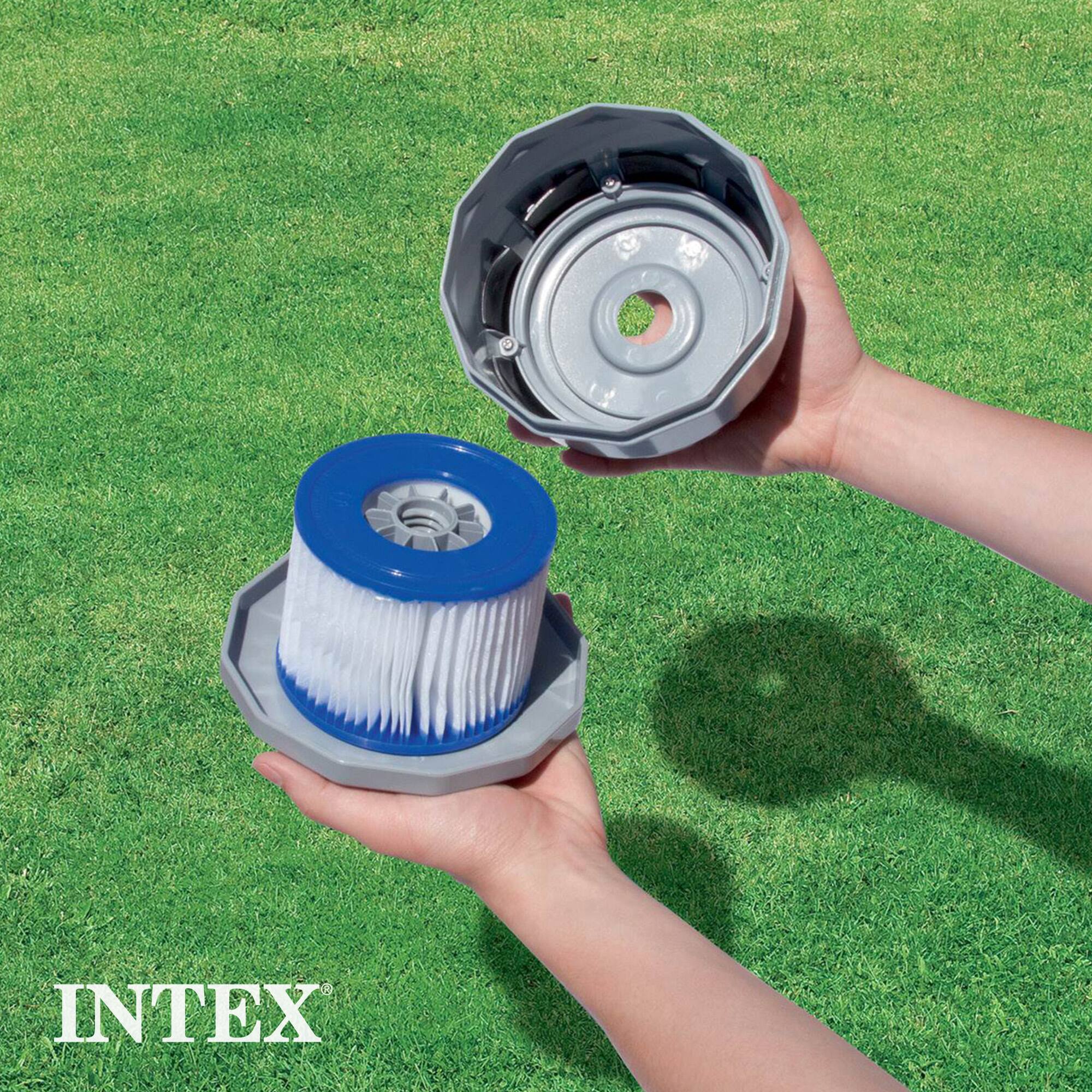 Alt View 3. Intex - Intex Type H Easy Set Filter Cartridge Replacement for Swimming Pools (10 Pack).