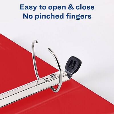 Easy to open & close  
No pinched fingers