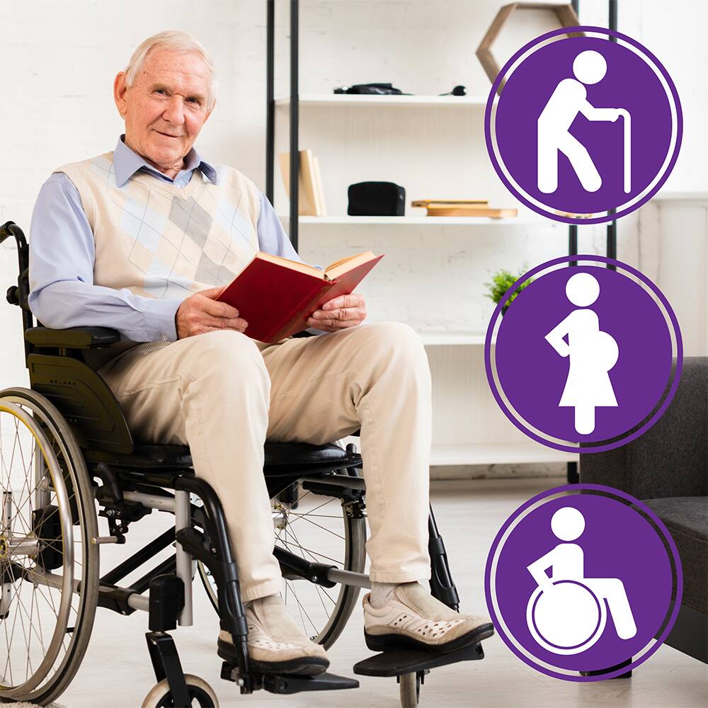 Alt View 6. Fosmon - [ETL Listed] Wireless Remote Control Outlet Plug Adapter, Plug Wall Outlet with 1x On Off Switch 80FT Wireless Outlet - White.