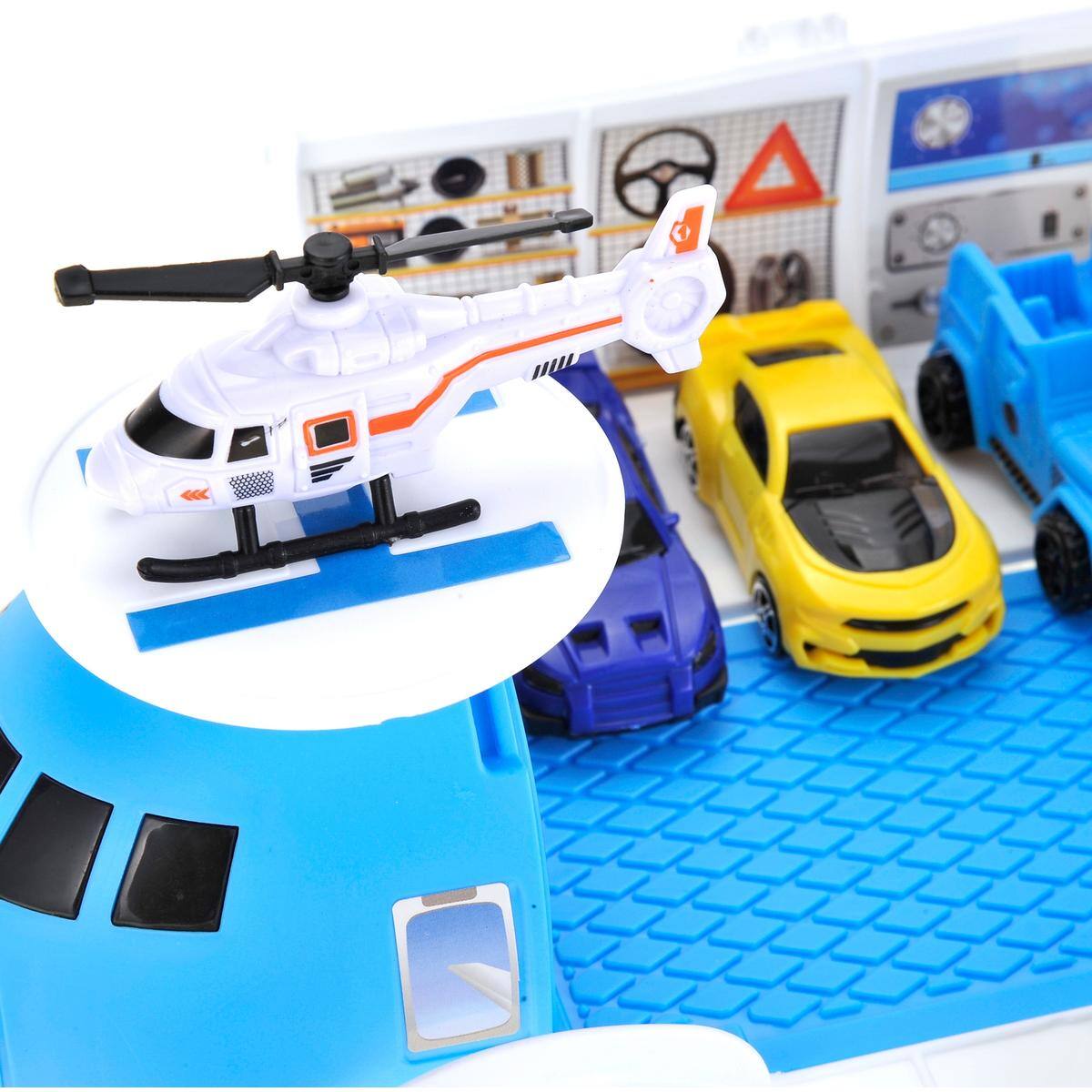 Left. JuzToys - STEM Toys Building Toys For Kids, Airplane Toy with Car Toy Helicopter Set, Take Apart Plane Toy for Kids - Multi.